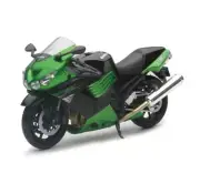 KAWASAKI ZX-14. 1:12 SCALE MOTORCYCLE MODEL TOY.