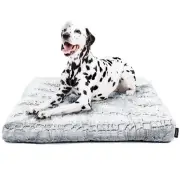 Deluxe Dog Crate Bed for Large Sized Dog, Washable Plush Dog Crate Pad for Do...