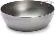 [DE BUYER] Mineral B High-Sided Frying Pan with Detachable Element, 24 cm, Steel, Silver, 39.6 x 32.79 x 8.99 cm