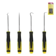 Heavy Duty Car Pick & Hook Tool Set 4pcs for O Ring Oil Seal Gasket Removal
