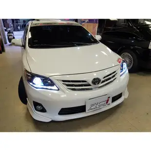 TOYOTA ALTIS 10.5代 日行燈 DRL LED 光圈 魚眼大燈組