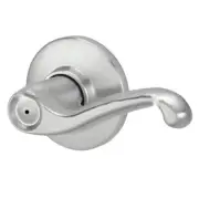 S40D Flair Bath/Bedroom Privacy Lock - RH, Satin Chrome