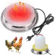 Poultry Chicken Water Heater Base For Winter.heated Waterer For Chickens.eu Plug. Us Plug