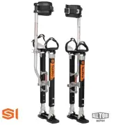 SurPro S1 Quad Lock Single Leg Support Magnesium Drywall Stilts 26-40 in.