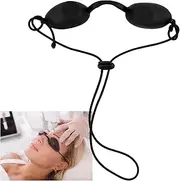 Dewocke Solarium Glasses, IPL UV Safety Glasses, Red Light Glasses, UV Safety Glasses, Infrared Safety Glasses, Red Light Lamp, for Beauty Treatments and Tanning Protection Outdoors