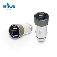 在飛比找蝦皮購物優惠-【J.X.P】Hawk QC3.0鋁合金雙USB車充/高速充