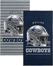NORTHWEST NFL Dallas Cowboys 2-Pack Beach Towel Set, 30" x 60" Each, Standard, Team Colors