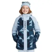 Oneill Originals Jacket 2025 Girls in Blue Triangle Ikat - Size -