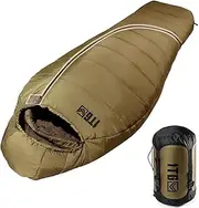 Mummy Sleeping Bag, All Season Sleeping Bag for Adults Cold Weather with Adjustable Hood, Phone Pocket for Hiking, Camping, Traveling, Adults & Kids