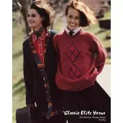 New Classic Elite Yarns 394 Both Sides Now Cardigan Sweater Knitting Pattern
