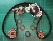Mitsubishi Legnum / Galant VR4 FULL Timing Belt Kit - 6A13TT, EC5W, EC5A