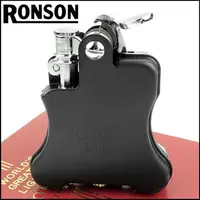 在飛比找PChome24h購物優惠-【RONSON】Banjo系列-煤油打火機(消光黑款)