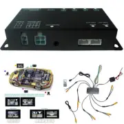 Car 360° Front/Rear/Left/Right Parking View DVR Cameras Image Quad Ways Monitor (for: Volvo)