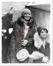 Aimee Semple McPherson With Her Daughter Roberta Silver Halide Photo