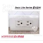 【驚艷工具美學館】PANASONIC 國際牌 松下 DECO星光系列開關 插座 WTDFP15123