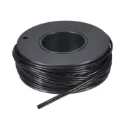 28AWG Silicone Ribbon Cable 2Pin 28 Gauge Flat Cable Silicone Wire 7.5m/24.6ft