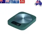Electric Coffee Mug Warmer Lightweight Cup Warmer for Home Office (Green USB)