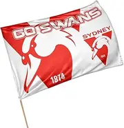 Sydney Swans AFL Game Day Pole Flag Banner
