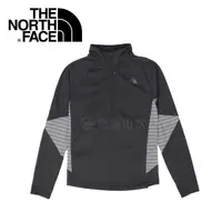 在飛比找蝦皮商城優惠-【The North Face 男款 半襟針織上衣《黑》】2