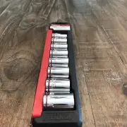 Hyper Tough 9-Piece 1/2" Drive SAE Socket Set