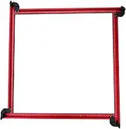 Adjustable Router Jig, Precision Woodworking Hole Locator, Versatile Router Template Guide for Creating Square and Rectangular Slots, Juice Grooves, and Joinery, 23.23 Inches