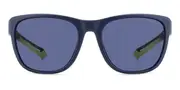 Polaroid PLD 7051/S Polarized FLL/7I Men's Sunglasses Blue Size 57