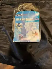 PNY Technologies USB 1.1 Card Reader Compact Flash Widows or Mac-FREE SHIP