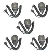 5PCS PTT Mic Speaker for Baofeng UV-5R Plus BF-888S UV B6 UV-B5 UV-82 GT-3 UV5R