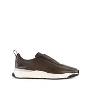 [Santoni] Santoni Leather Sneakers 11 US BROWN