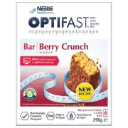 Optifast VLCD 6 x 65g (390g) Bars Berry Crunch Flavour Meal Replacement Diet