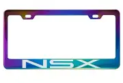 Neo Chrome License Plate Frame For Acura NSX