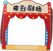 Storytelling Theater Props Kindergarten Puppet Show Stage Family Puppet Play Stage Theater for Boys and Girls