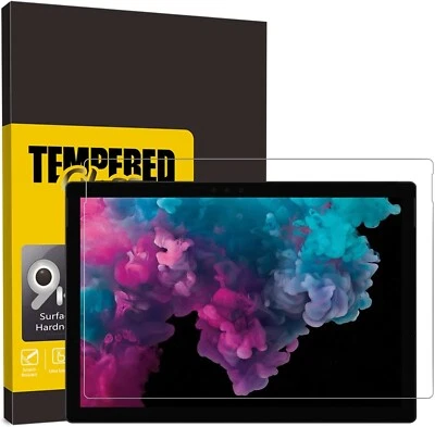 Tempered Glass Screen Protector Microsoft Surface Pro 4/5/6/7,Pro X/8/9 Premium