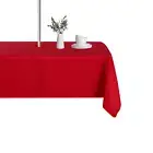 LUSHVIDA Rectangle Outdoor Tablecloth with Umbrella Hole and Zipper 60x84 Inc...