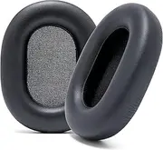 WC Wicked Cushions Extra Thick Earpads for Sony WH-1000XM5 - Soft PU Leather Cushions, Luxurious Noise Isolating Memory Foam, Added Thickness | Black