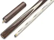 Pool Cue Sticks, 57 Inch 20 Oz Ash Wood Pool Cue with Extension Rod ，3/4 Jointed for House Bar Pool Sticks 10mm Tip Pool Cues ，Soft Case/Hard Case Optional