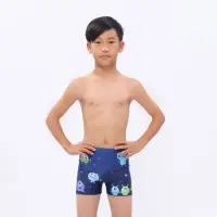 在飛比找momo購物網優惠-【MARIUM】泳褲 男童泳褲 小男平口泳褲-MONSTER