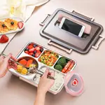 5 GRIDS+1 SOUP BOWL LUNCH BOX BENTO BOX HEAT PRESERVATION DO