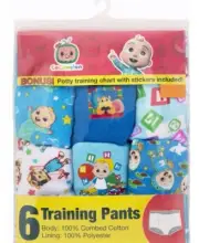 Cocomelon Potty Training Underwear Boys 2T with bonus chart and stickers NEW