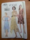 VOGUE V8070 Sz FW 18-22 Misses Pullover Dress Smart Casual Flowing EASY Uncut