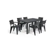Keter 7 Piece Julie Outdoor Dining Set