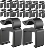 iplusmile 20pcs Adjustable Lazy Stand Clip for Phones Tablets Microphones Convenient Cable Holders for Organizing Your Space User Friendly Versatile Design
