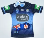 NSW Blues State Of Origin Size XS Mens Canterbury CCC Captains Run Jersey BNWT