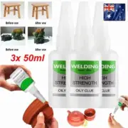 3PCS Powerful Welding High-Strength Oily Glue Uniglue Universal Super Glue New
