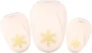 Vaessen Creative 3 x Christmas Snowflake Punch Set up to 250gsm for Paper and Scrapbooking