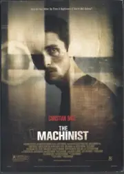 2004 MOVIE POSTER Postcard: THE MACHINIST (Christian Bale). Free UK p&p