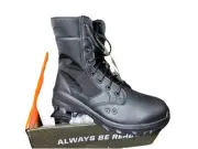5.11 Tactical Speed 3.0 Jungle Rds Black Leather Military Boots Men's US Size 10