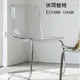 ins透明托亞斯中古餐椅 北歐椅子 簡約設計師創意椅 家用靠背椅 網紅亞克力椅