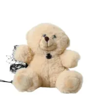 Dolce & Gabbana Beige Teddy Bear Mesh Net Band Hair Clip - RRP 588.6 USD
