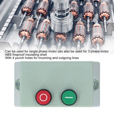 Magnetic Motor Starter Control Switch LE1D09M7 Single Phase 220V 230V 7‑10A